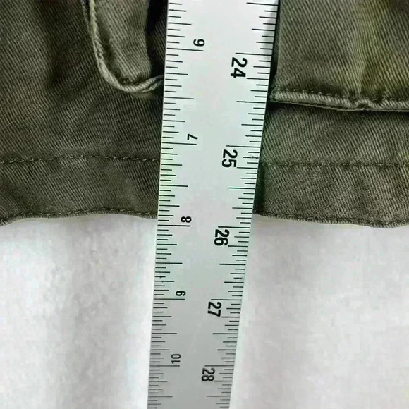 Bass Utility Jacket Women's Size Small Green Beading Detail Adjustable Features - Picture 13 of 13